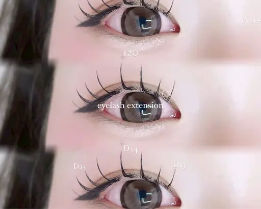 💕LEDマツエク💕 120本オフあり フラットラッシュデザイン自由🎶