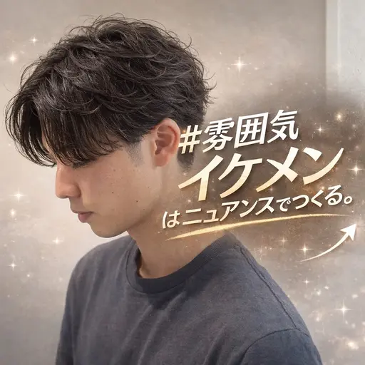 【毛流れやボリュームが欲しいメンズの方に必見✌️】Men'sカット➕ニュアンスパーマ➕amiiトリートメント