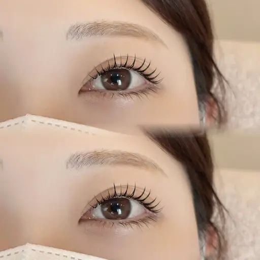 まつ毛パーマ(仕上げコーティング付き🌙)☆エクステオフ有りの場合メッセージでお伝えください