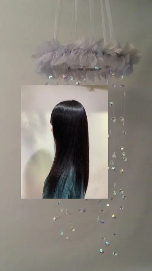 【 ୨୧ 暗めの透明感ワンカラー 🌧️･:* + カット + トリートメント 】