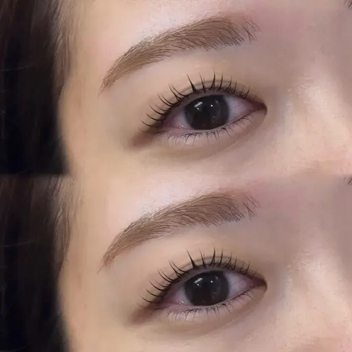 【平日限定𝜗𝜚】まつ毛パーマ上下¥5830🫧束間コーティング仕上げ🤍 マツパ/韓国風/笹塚