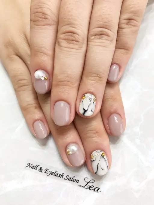 オフ無しワンカラー、ラメグラ