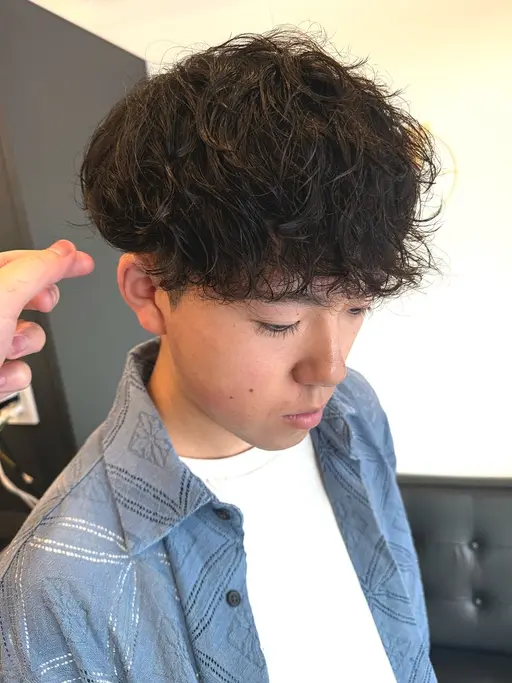 男を上げるフルコース！メンズカット＋パーマ＋極上プチスパ