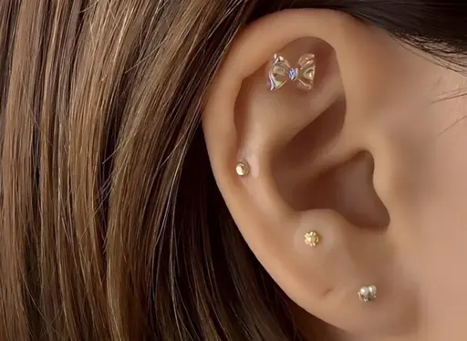 【当日限定‼️】耳つぼジュエリー💎8粒まで キャラクターパーツ有🐻🎀 初めての方へ¥4,980→¥2,500