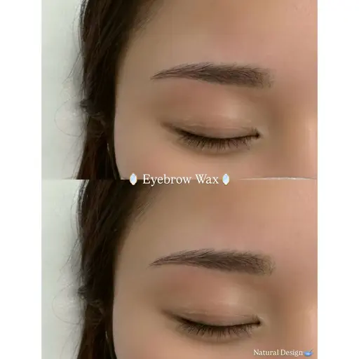 🫧ナチュラル眉🫧美眉アイブロウWAX＋間引き (メイク込)