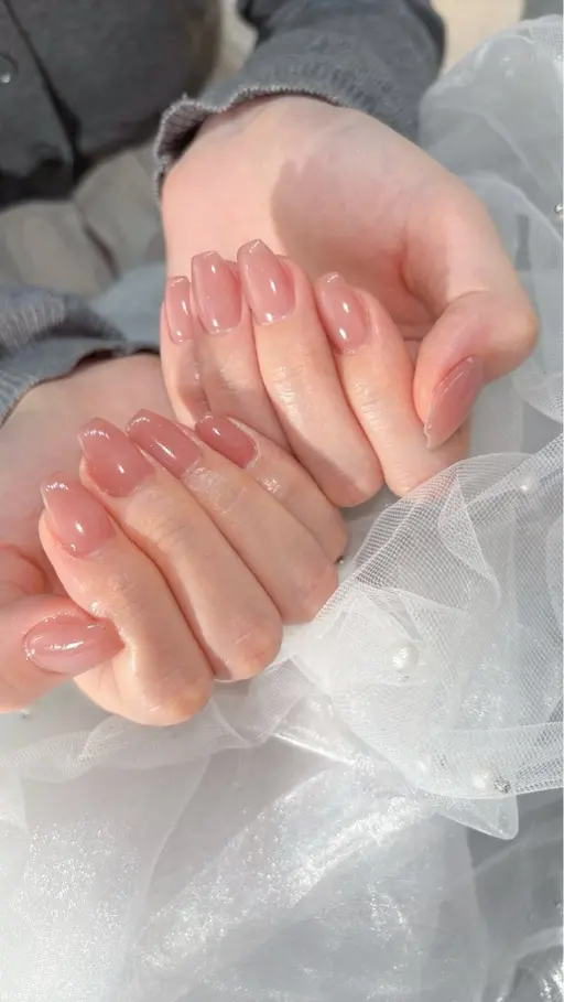ワンカラーorラメグラデーション💅🏻