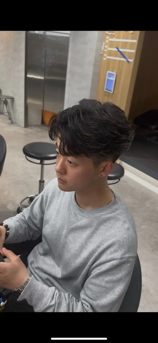 【💥ミニモ学割💥】カット➕パーマ［韓国風フェザー・ニュアンス］