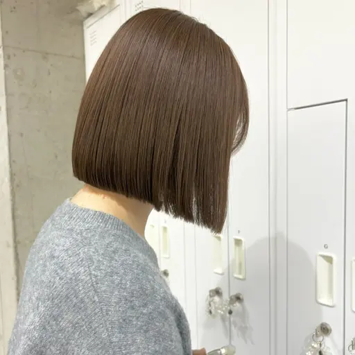 ボブカット＋トリートメント🤍