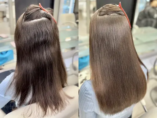 🌸4月限定🌸 【最高峰髪質改善】ポイント縮毛矯正 ¥8,200→¥6,560