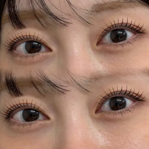 🉐️ミニモ限定🉐️まつ毛パーマ上下🎀上下でお得！！ブラックティントもあります✨