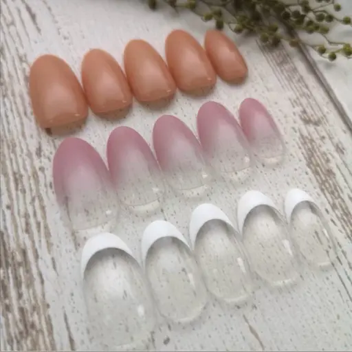 ※オフなし※お爪の長い方のみ※ワンカラー カラグラ フレンチ