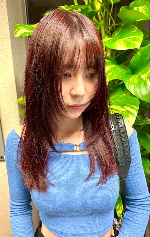 【ブリーチなしダブルカラー🫧】ブリーチなしダブルカラー＋カット＋トリートメント付き