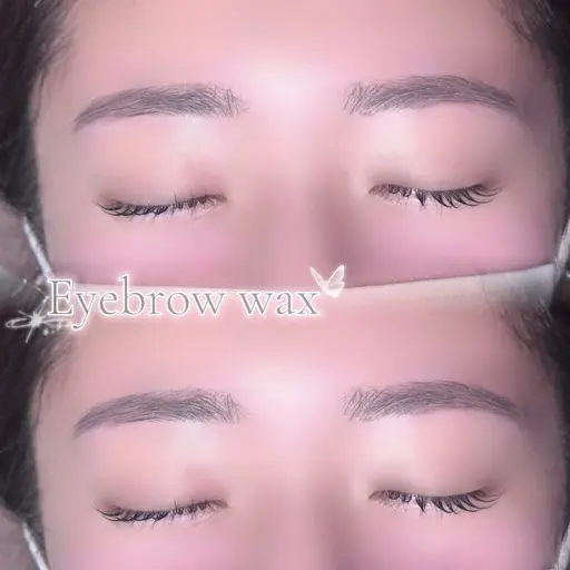 《当日予約限定》🫧黄金比美眉WAX（メイク仕上げ）🫧