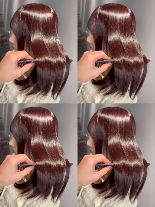 🏆人気No. 1🏆ブリーチなし透明感カラー🩷＋バイカルテ３ステップトリートメント✨