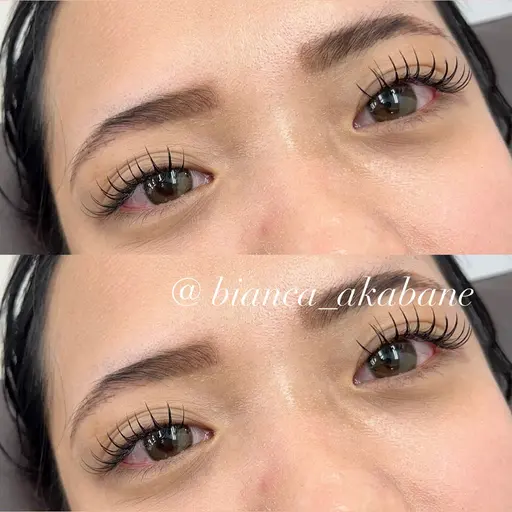 🍀高持続LEDエクステ🍀 フラットラッシュ 100~120本