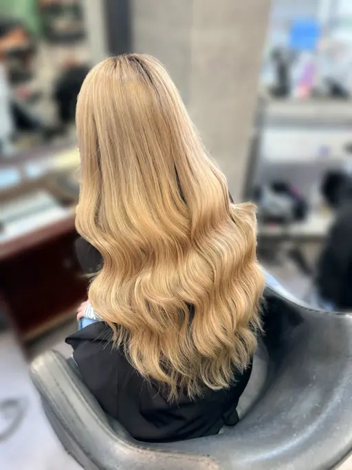 【4月限定🌸】プラチナシールエクステ60枚(52cm)+馴染ませカット《原色エクステ追加料金なし🎶》