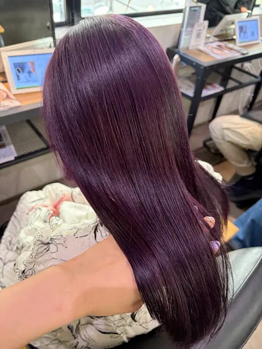 ケアブリーチ+カラー+Aujua4ステップトリートメント💞