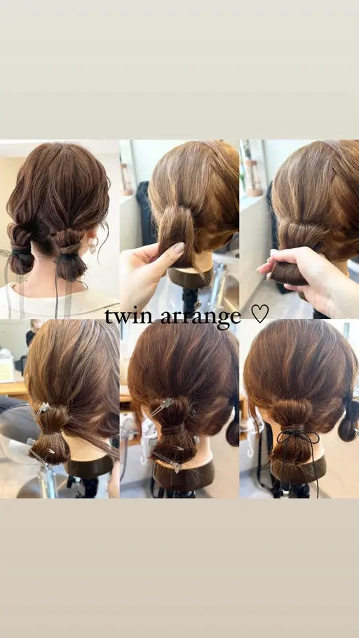 韓国ヘアセット完全おまかせ+動画撮影コース