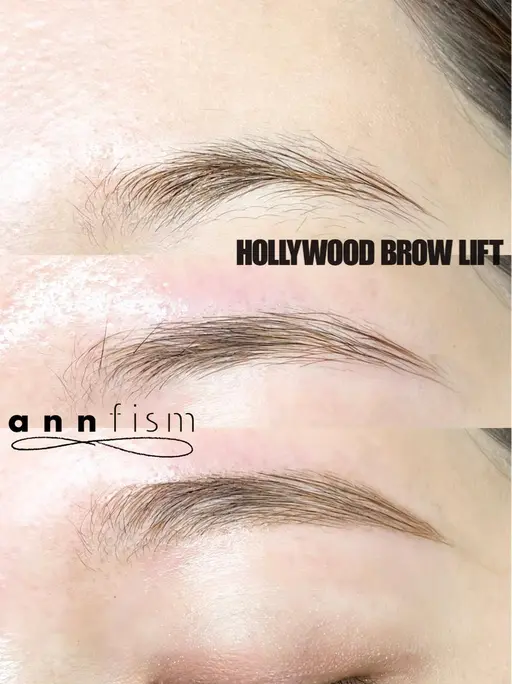ハリウッドブロウリフト✨眉癖改善(ブロウリフト × wax脱毛)