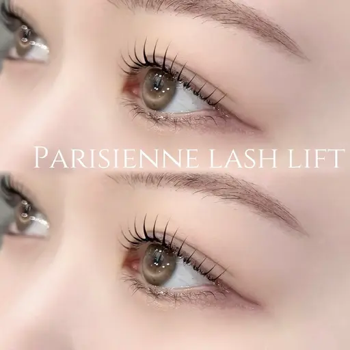 パリェジェンヌラッシュリフト🩶仕上げコーティング付き