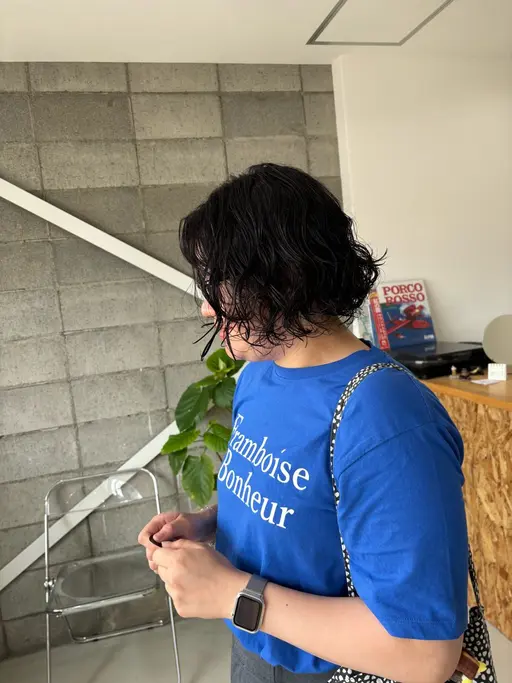 撮影モデル　カット+パーマ+トリートメント