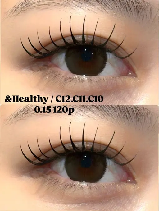 【オススメメニュー🍓】&healthyエクパ(エクステパーマ)100本👀✨リペア❌