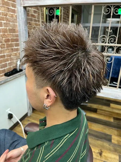【夏限定🌺】メンズカット💇炭酸スパ🫧頭皮スッキリクールシャンプー付