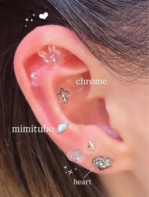 🌼minimo限定🌼耳つぼジュエリー(両耳で10粒)