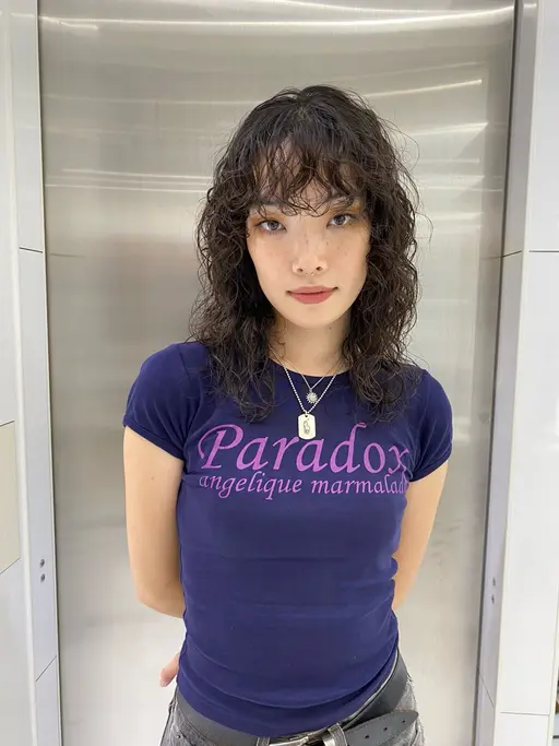 カット+デジタルパーマ