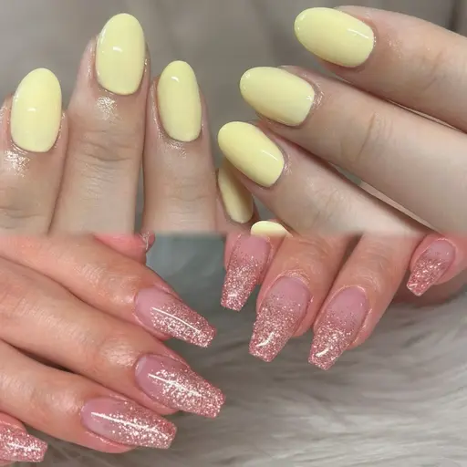 ジェルワンカラーorラメグラ オフなし