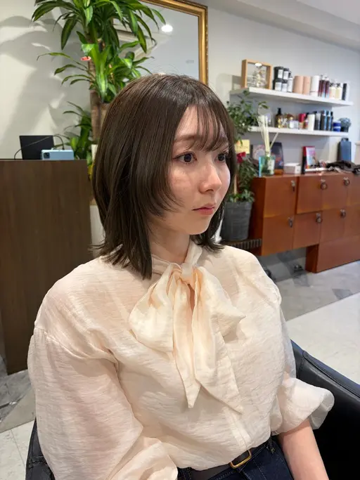 カット+透明感カラー+TOKIO LIMITEDトリートメント+マイクロバブル