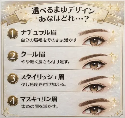 眉毛カット2,500円