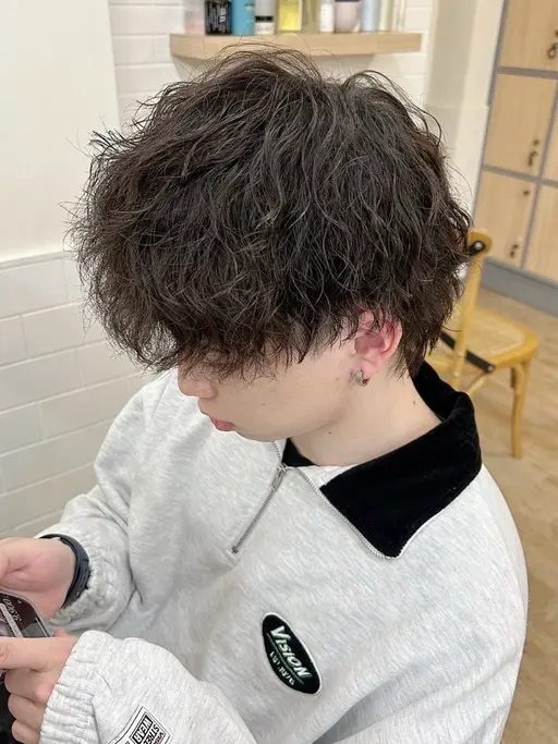 【 平日限定🦎】 メンズカットモデル➕ツイストスパイラルパーマ🌪