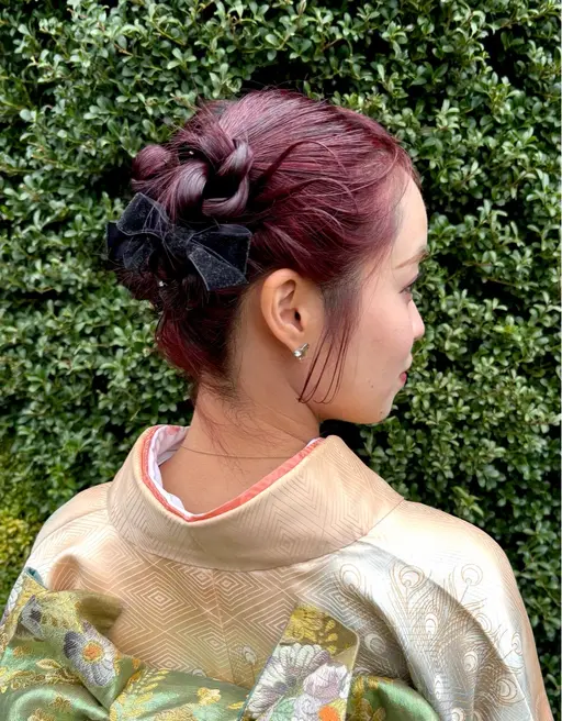 🍒💓レッドカラーモデル💓🍒（ブリーチ無し・カット無し）※予約リクエスト募集中