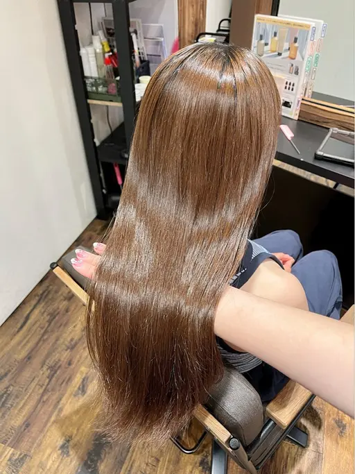 【5月.6月限定】自然なストレートが叶う✧うる艶縮毛矯正+4stepトリートメント