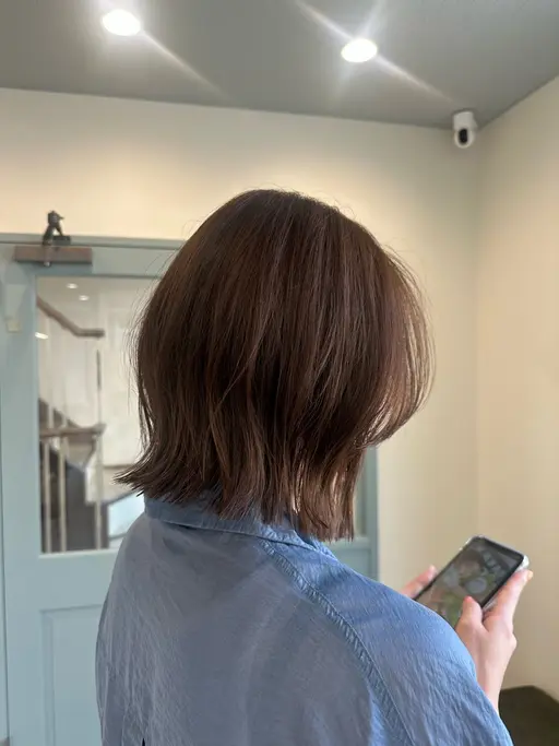 【初回から3回目まで】🌿カット + ケアカラー（鎖骨まで）+ 3stepトリートメント🫧