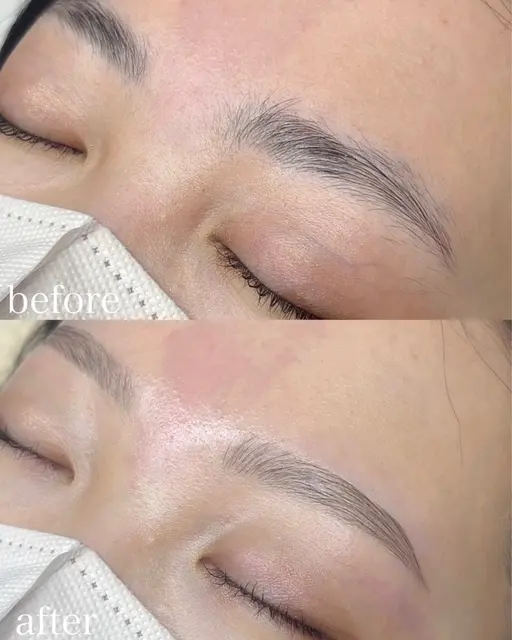 【女性限定・大人気】♪眉毛ワックス脱毛🌟どんなに濃い眉、ボサ眉も憧れの🌟薄眉に✨に間引き付眉毛 Wax✨
