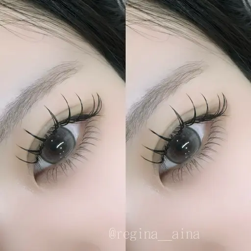 【上下LEDフラットラッシュ】上マツエク~140本＋下マツエク~30本 〈オフ有〉