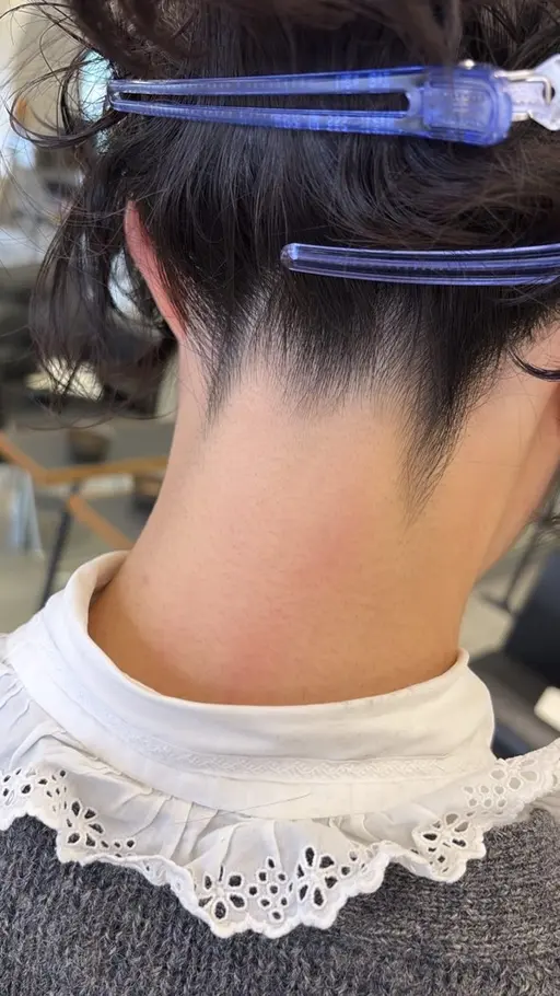 【 襟足やうなじの脱毛&減毛/レミラのネープケア 】お試し1回コース