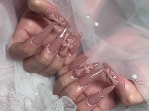 《学割限定💗》チップ長さだしアートコース💜オフ無しの方✨持ち込みデザインもOK