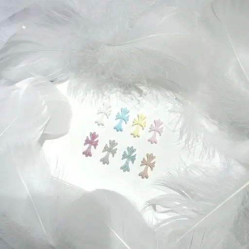 【大人気クロムネイル】クロムパーツ2個+ワンカラー+チップ長さ出し10本