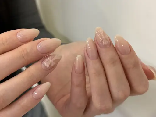 2026年話題ネイル！ワンカラービッグクロムネイル　¥5980