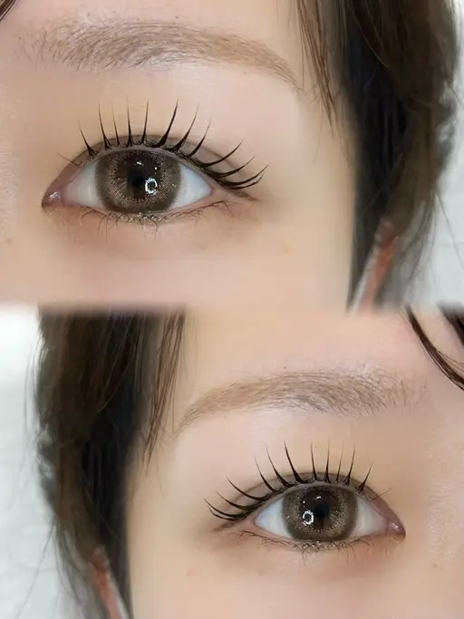 韓国で人気のマスカラパーマ