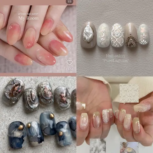 【オフなし】ニュアンス・タイル・リアルフルーツ系ネイル💅5/18（月）12:00-14:00