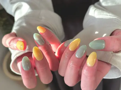 🌈オフ込みෆ˚*ワンカラー・マグネット・ラメグラ等2色まで可能✨