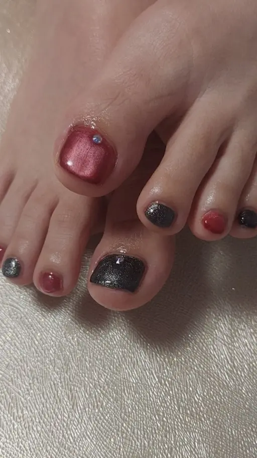 フットネイル ワンカラー