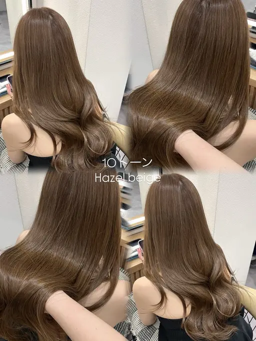 【ブリーチなし❤️】ブリーチなしダブルカラー+さら艶トリートメント 寒色/暖色/ブリーチなしカラー