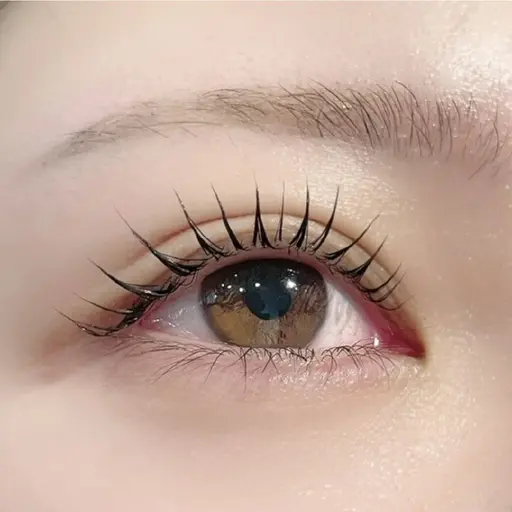 【まつ毛パーマ】トレンド束感仕上げ♪韓ドル風まつ毛パーマ(上)