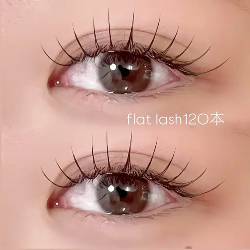 ​〜​4/30限定価格【フラットラッシュ120本】モチに自信あり💖🇰🇷韓国アイドル束感🇰🇷♪