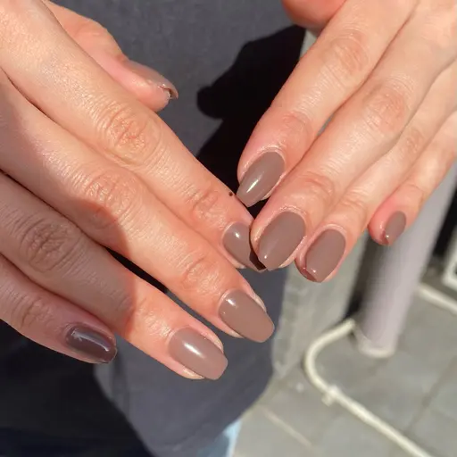 《オフあり》【ジェル初心者におすすめ】シンプルワンカラー